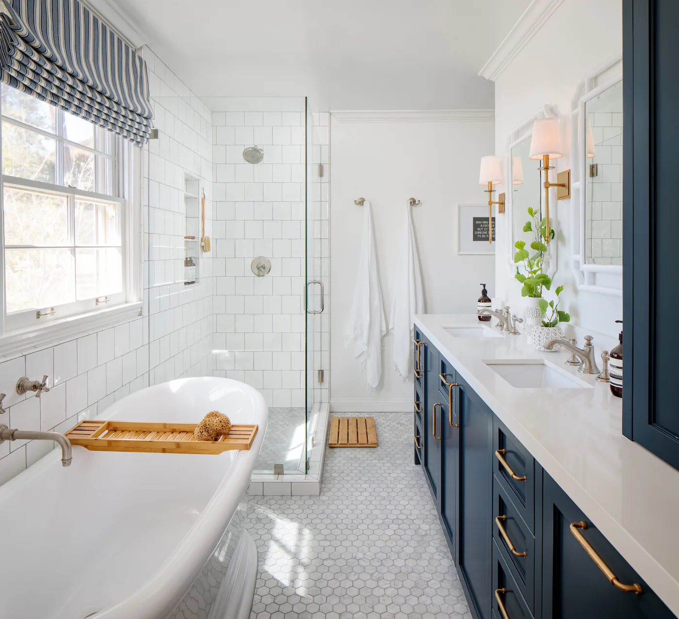 Beautiful bathroom by Serene Builders